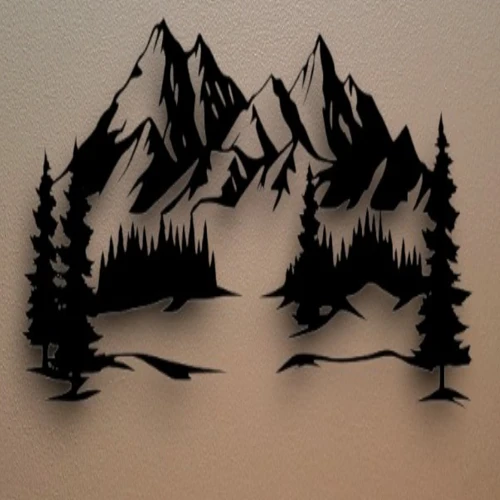 Nature Wall Art – Minimalist 3D Wall Decoration