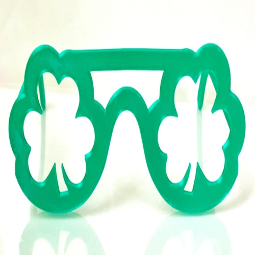 Shamrock Clover Glasses