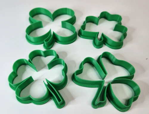 Shamrock Cookie Cutters (Set of 4)