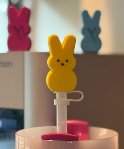 Stanley Easter Peep Straw Topper-Fits Any Size Cup