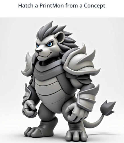 Custom 3D Printed PrintMon