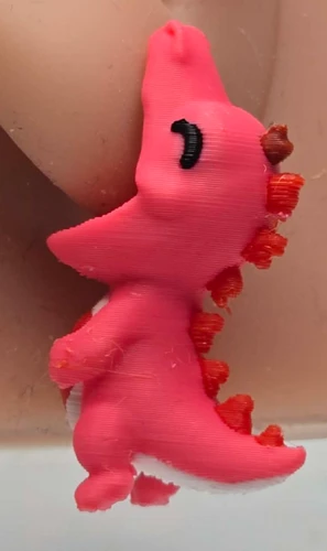 Heart Dragon Chomper Earrings