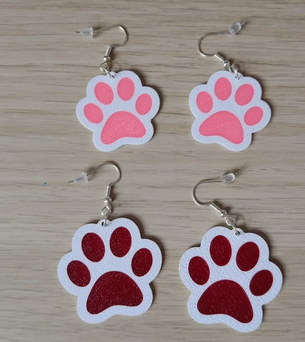 Cat Paw Earrings