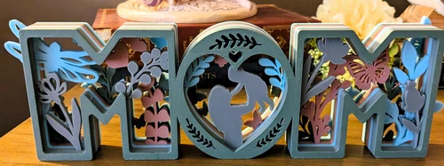 The Heart of the Home: 3D Printed Mother’s Day "MOM" Mandala