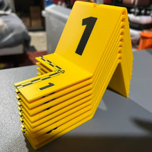 Crime Scene Evidence Placards