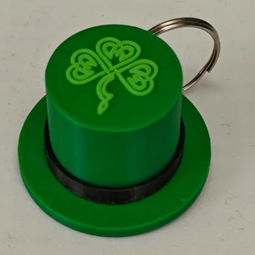 Shamrock Hat keychain