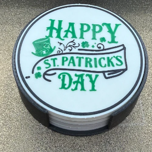 St. Patrick’s Day Coaster Set