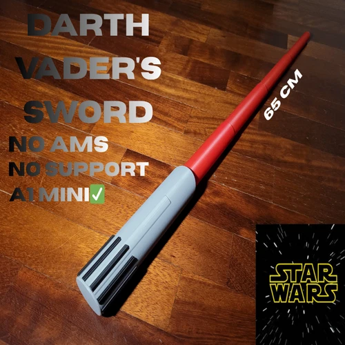 Lord Vader’s Legacy: 3D-Printed Retractable Sith Lightsaber