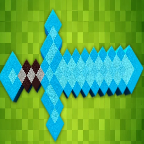 The Diamond Standard: Life-Size 3D-Printed Minecraft Sword