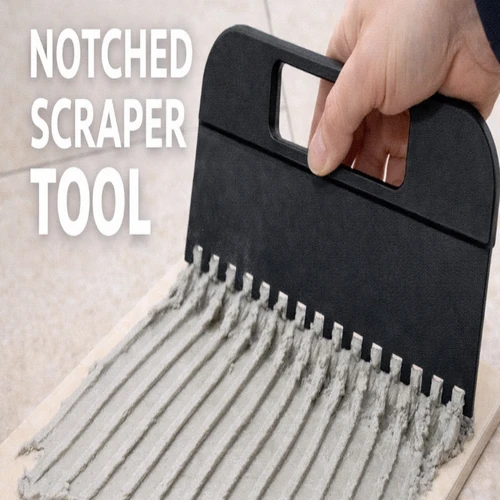 Pro-Edge: 3D Printed Precision Notched Trowel