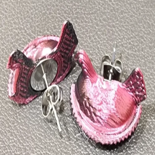 Farmhouse Chic: Hen on Nest Earrings