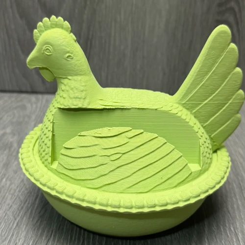 Farmhouse Professional: Hen on Nest Business Card Holder