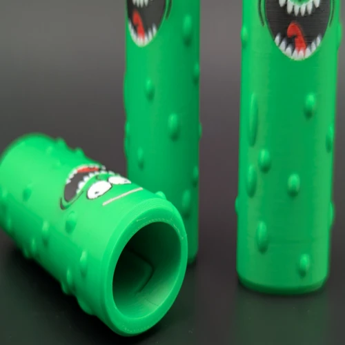 The BrineBound: 3D-Printed "Pickle Face" Bic Lighter Sleeve